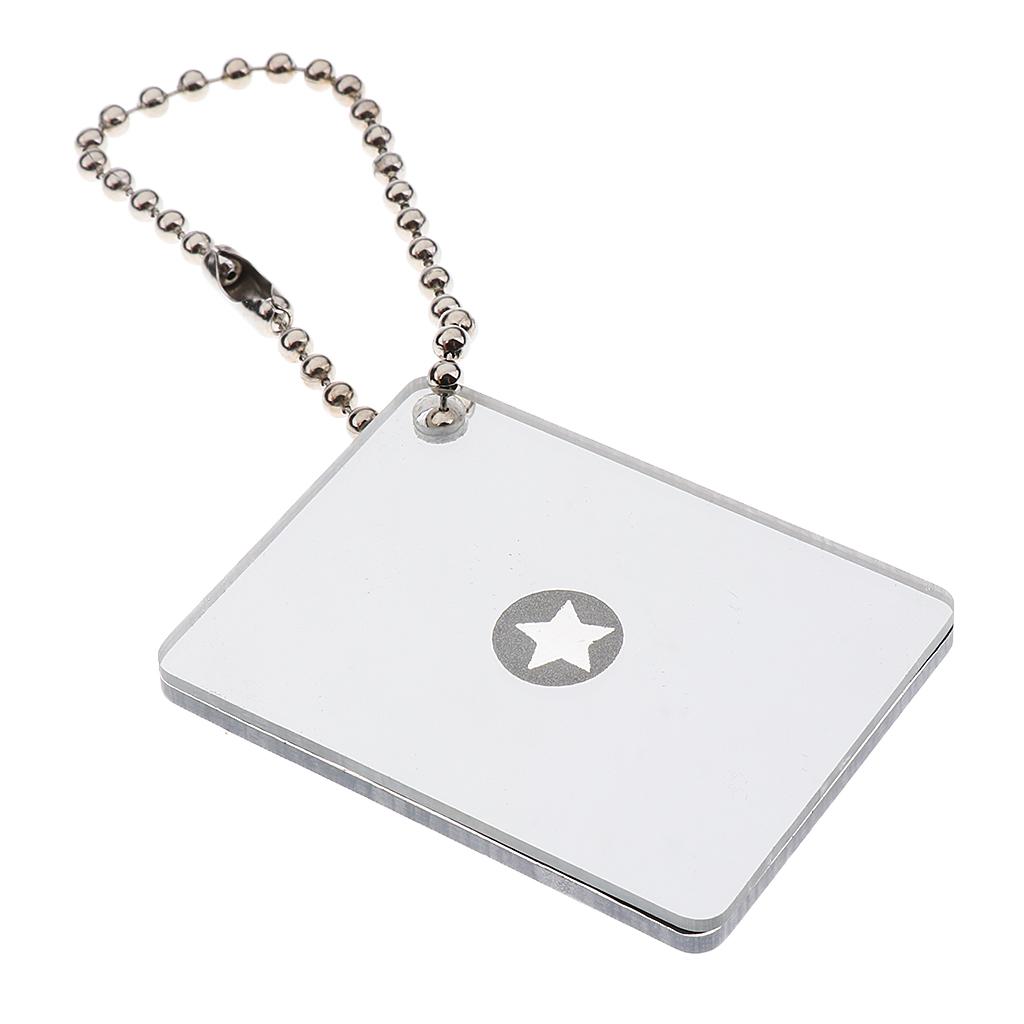 Signal Mirror Rescue - Emergency Outdoor Signal Mirror Acrylic Reflector
