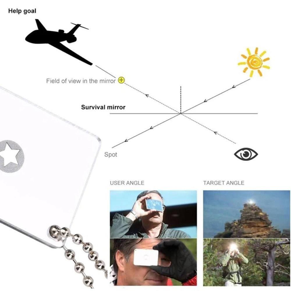 Marine Kayak Reflective Outdoo - Signal Mirror Rescue review and price