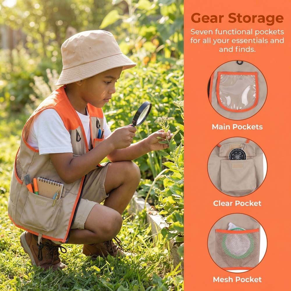 Summer Clothing Explorer Vest  - Outdoor Adventure Movies review and price