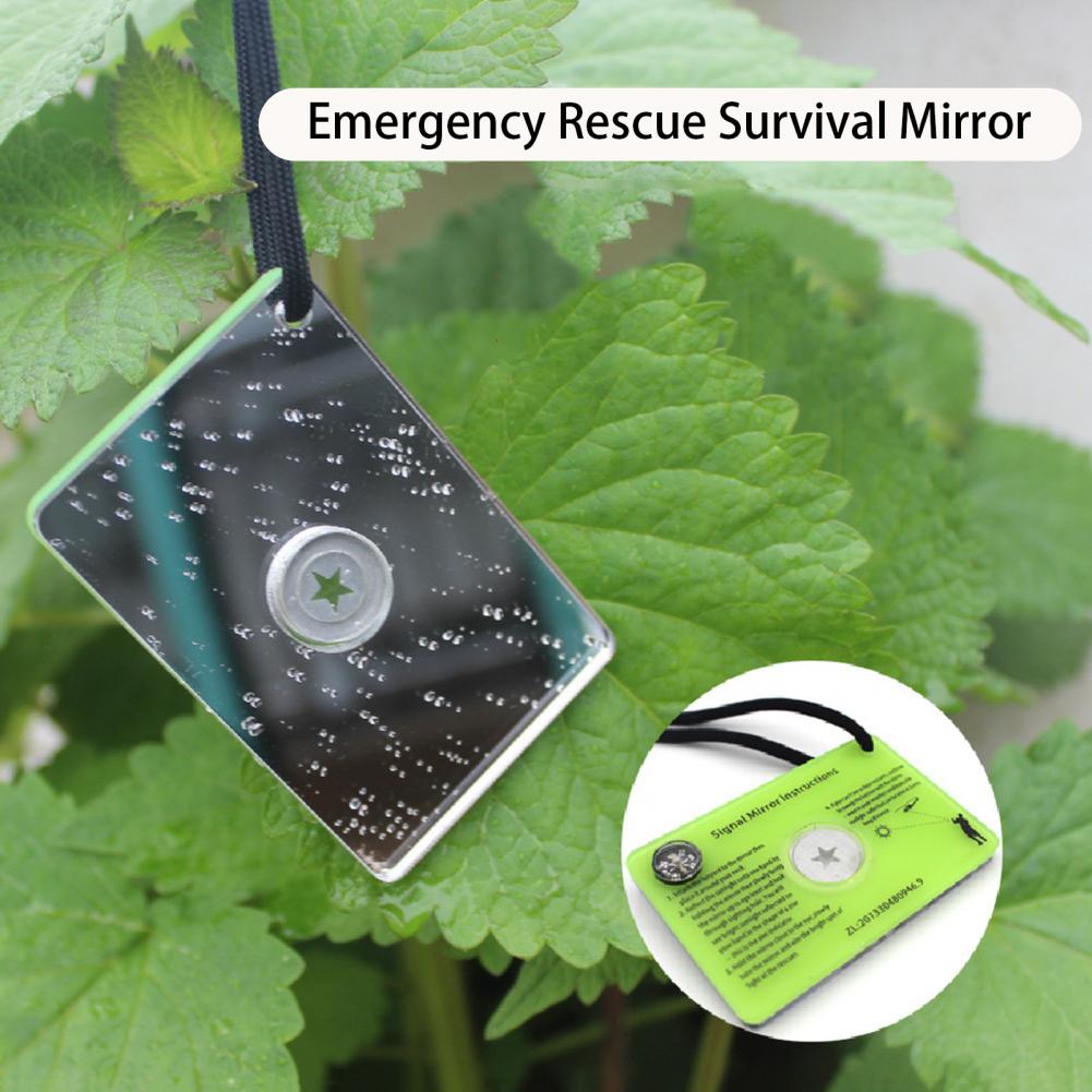 Signal Mirror with Compass Whi - Signal Mirror Rescue review and price