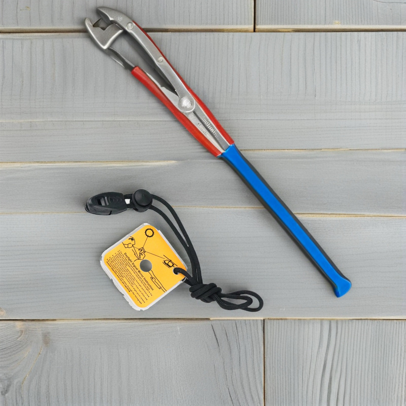 Emergency Signal Mirror Orange - Signal Mirror Rescue review and price