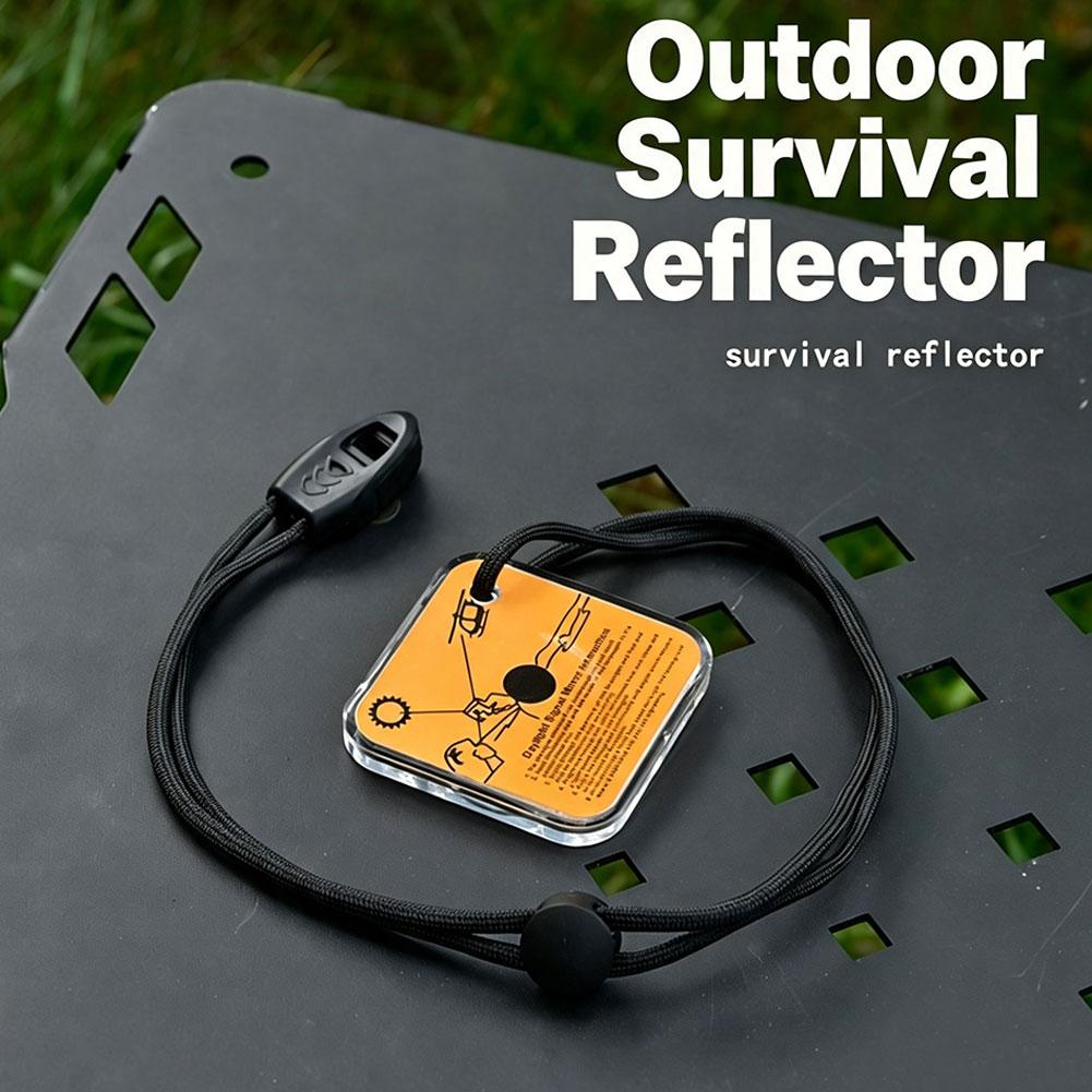 Survival Signal Mirror Acrylic - Signal Mirror Rescue review and price