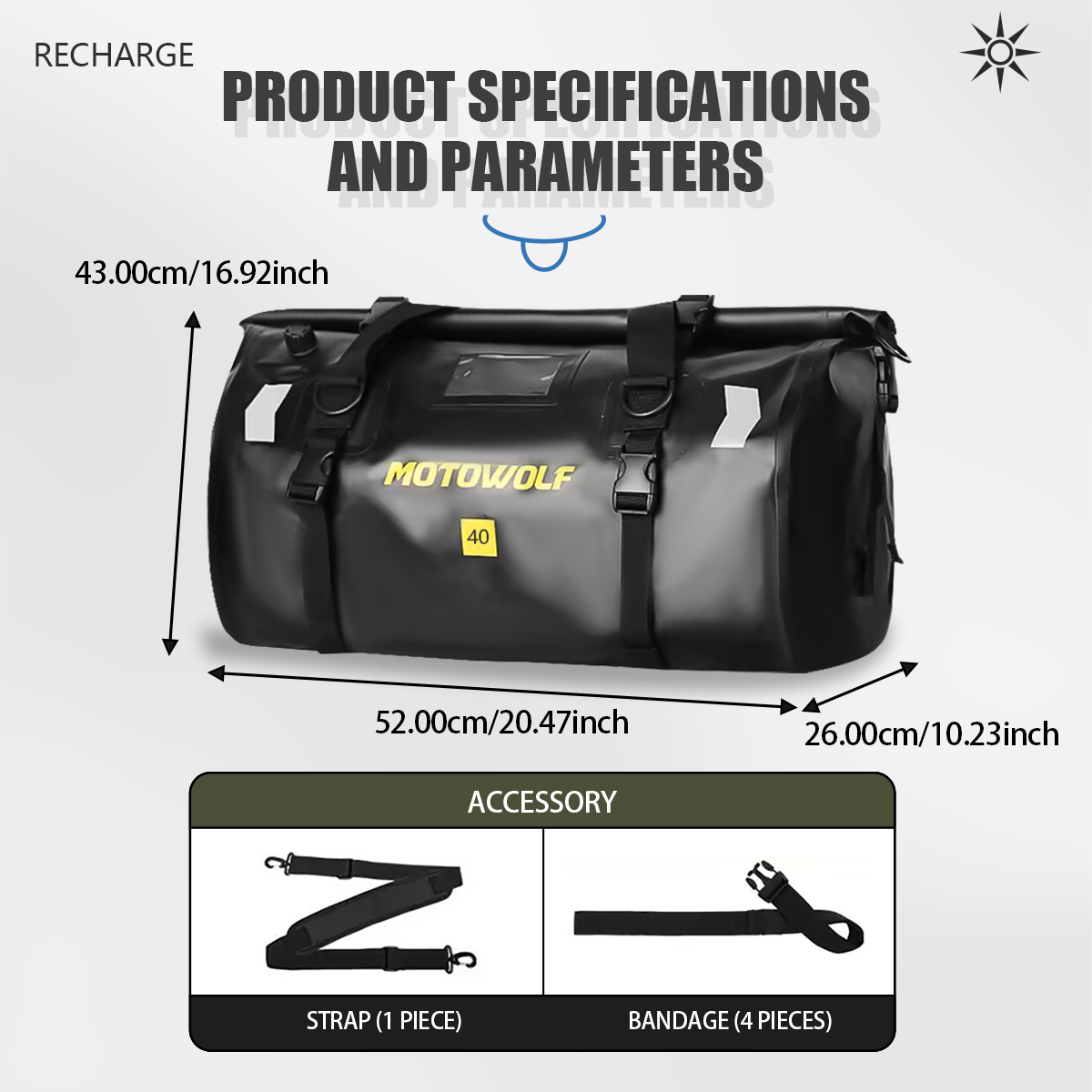 Waterproof Duffel Bag 40L/66L  - Outdoor Adventure Kayak review and price