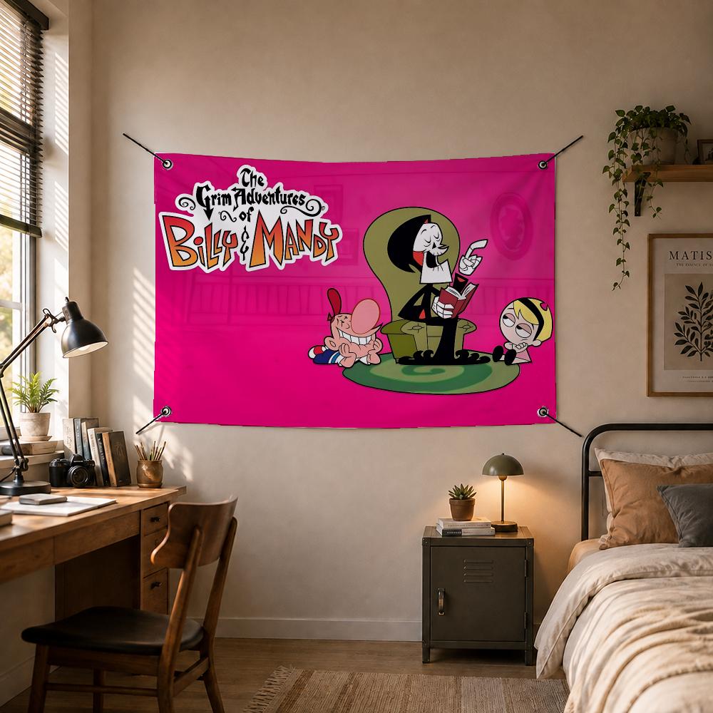 Cute Show Grim Adventures Flag - Outdoor Adventure Background review and price