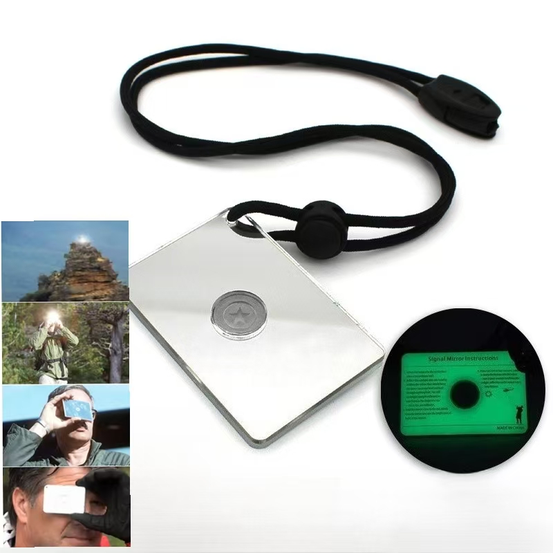 Rectangular Emergency Mirror M - Signal Mirror Rescue review and price