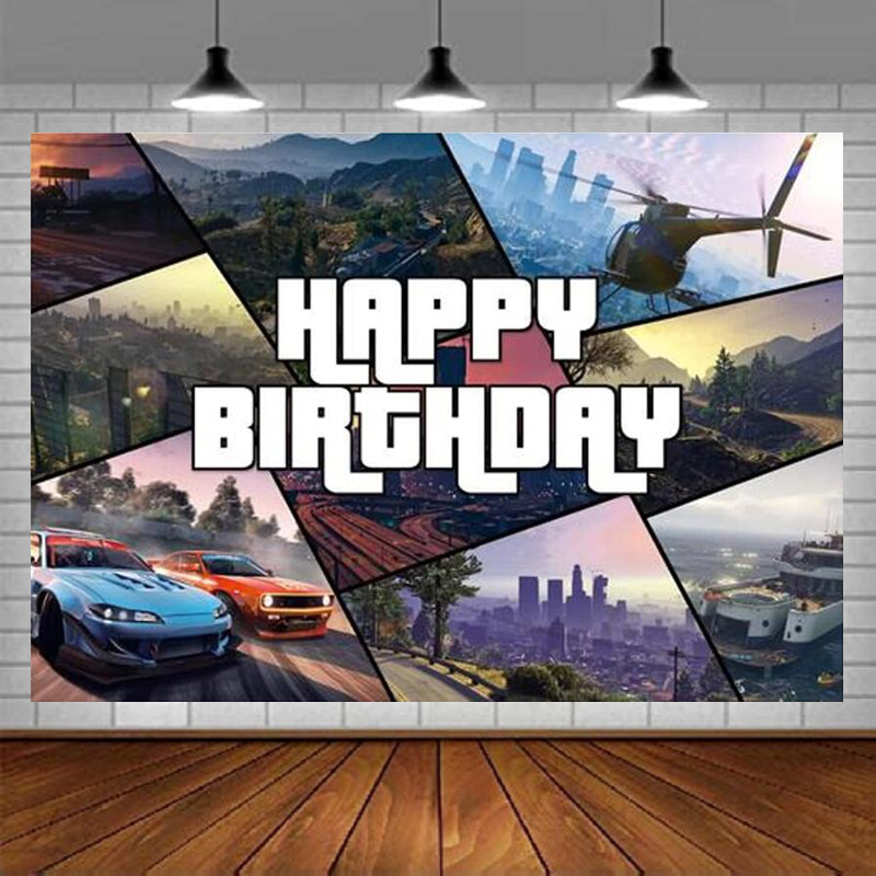 City Adventure Happy Birthday  - Outdoor Adventure Background review and price