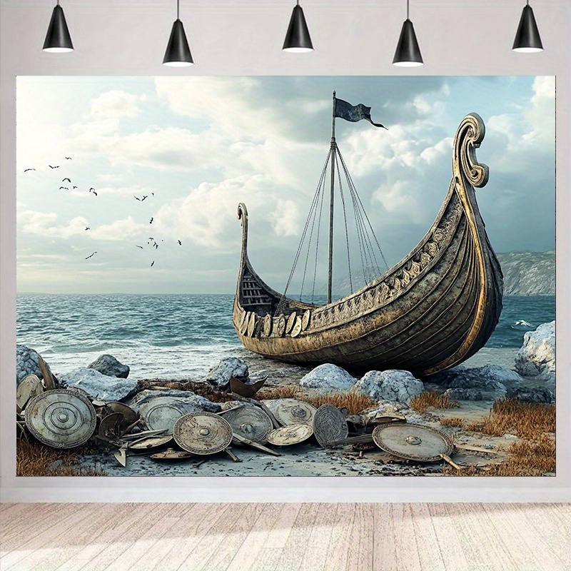 Large Viking adventure photogr - Outdoor Adventure Background review and price