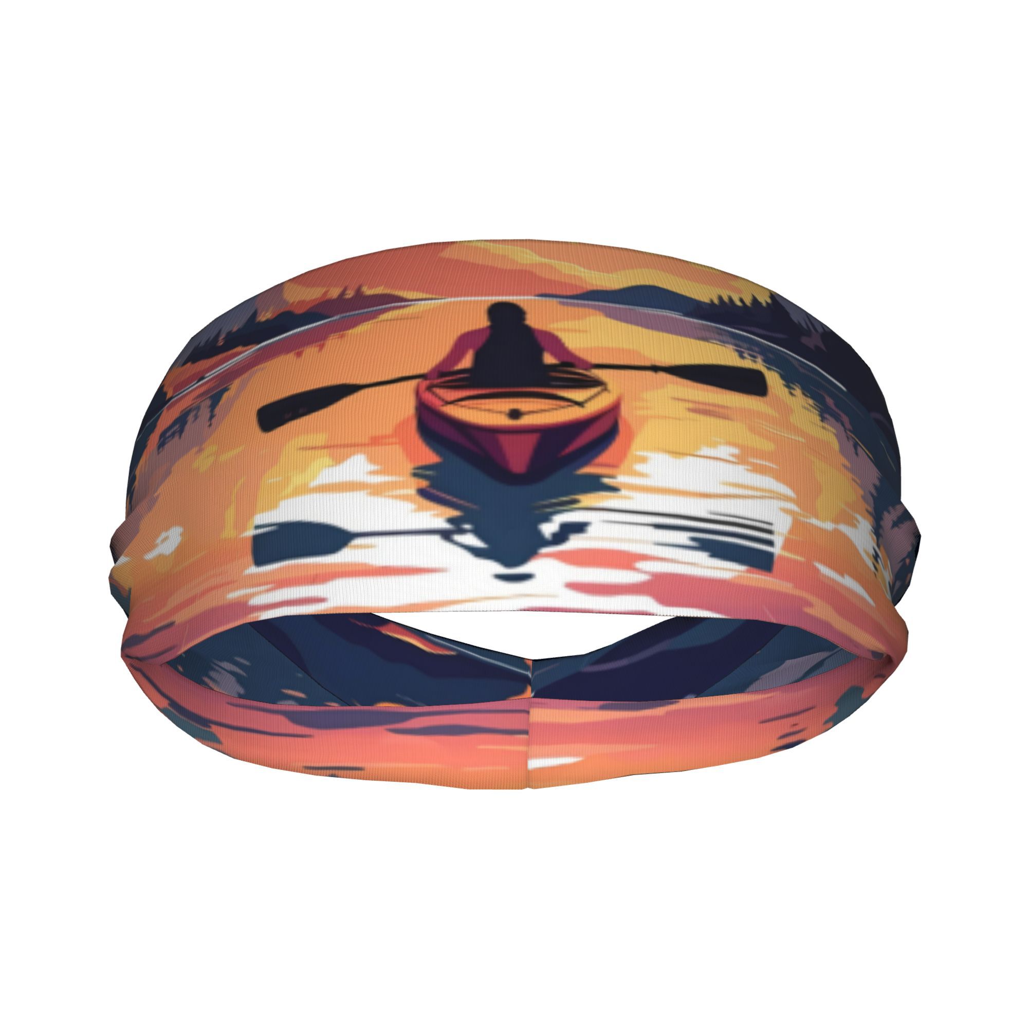Kayak Sunset Print Headband Wa - Outdoor Adventure Kayak review and price