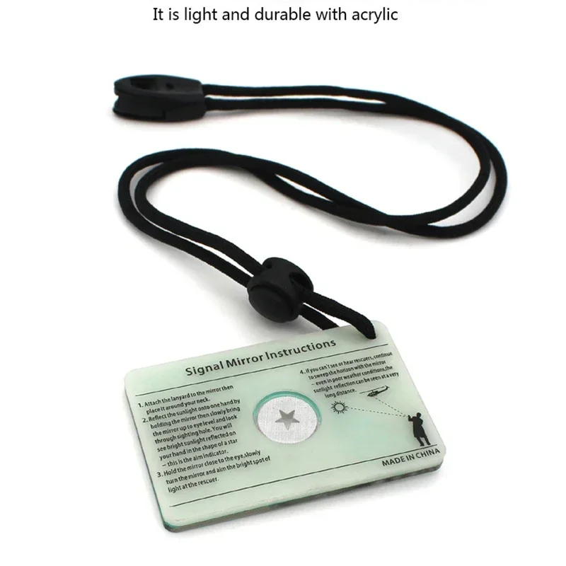 Survival Mirrors Signal Glass  - Signal Mirror Rescue review and price