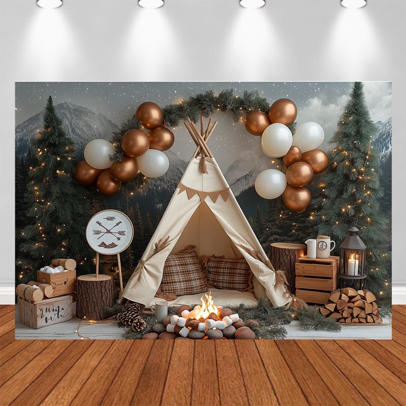 LS Night Camping Photography B - Outdoor Adventure Background review and price