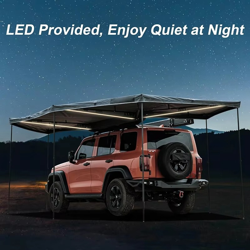 Foxwing Car Rooftop Tent with  - Outdoor Adventure Degree review and price