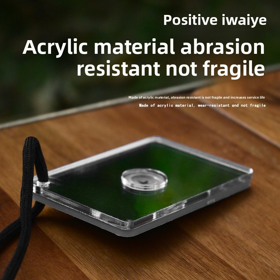 1PCS Outdoor Kayak Survival Si - Signal Mirror Rescue review and price